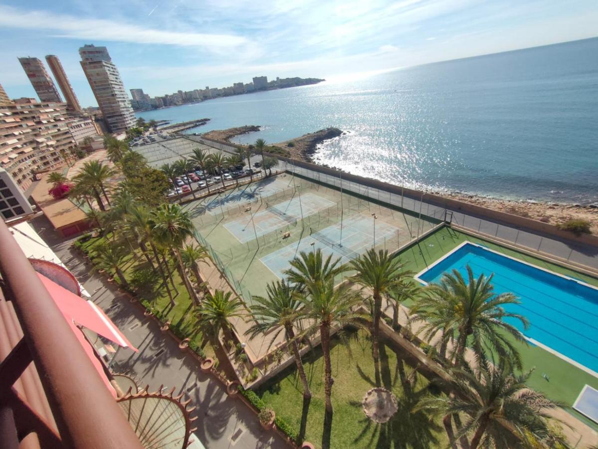 Very Lightful Apartment. Incredible Sea Views. Big Terrace, Swimming Pool. Ac. Very Close To Alicante City Center. Exterior photo